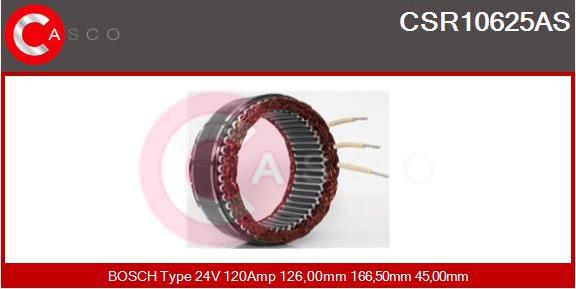 Casco CSR10625AS - Stator, alternateur cwaw.fr