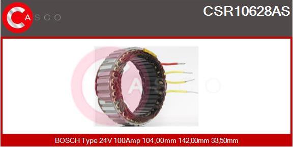 Casco CSR10628AS - Stator, alternateur cwaw.fr