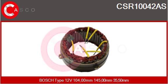 Casco CSR10042AS - Stator, alternateur cwaw.fr