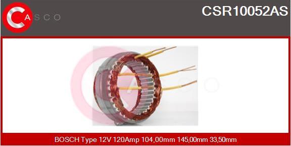 Casco CSR10052AS - Stator, alternateur cwaw.fr