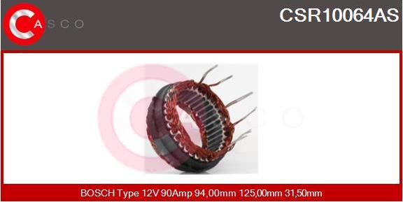 Casco CSR10064AS - Stator, alternateur cwaw.fr