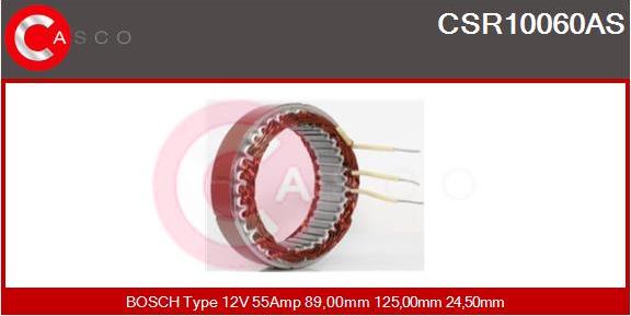 Casco CSR10060AS - Stator, alternateur cwaw.fr