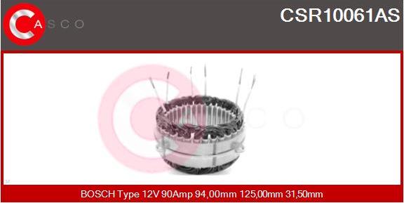 Casco CSR10061AS - Stator, alternateur cwaw.fr