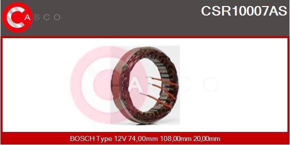 Casco CSR10007AS - Stator, alternateur cwaw.fr