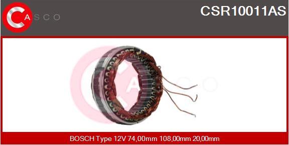 Casco CSR10011AS - Stator, alternateur cwaw.fr