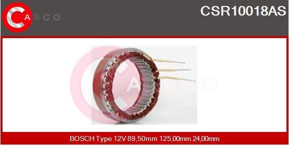 Casco CSR10018AS - Stator, alternateur cwaw.fr