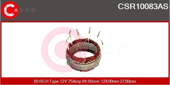 Casco CSR10083AS - Stator, alternateur cwaw.fr