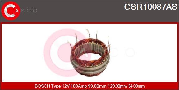 Casco CSR10087AS - Stator, alternateur cwaw.fr