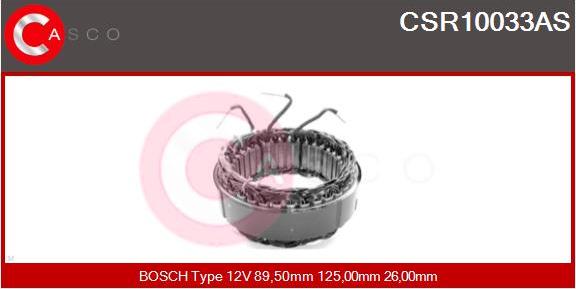 Casco CSR10033AS - Stator, alternateur cwaw.fr