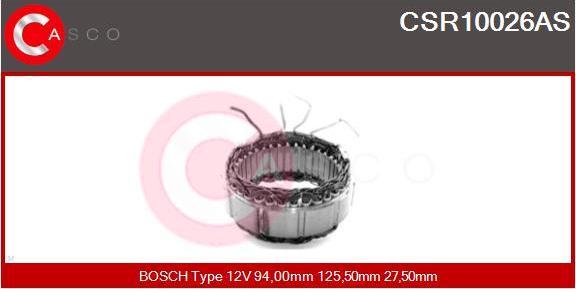 Casco CSR10026AS - Stator, alternateur cwaw.fr