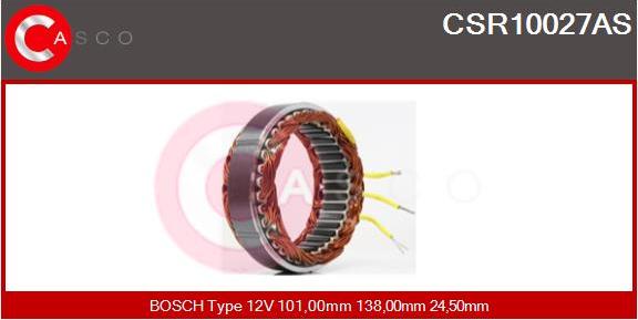 Casco CSR10027AS - Stator, alternateur cwaw.fr