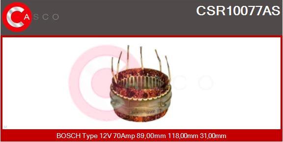 Casco CSR10077AS - Stator, alternateur cwaw.fr