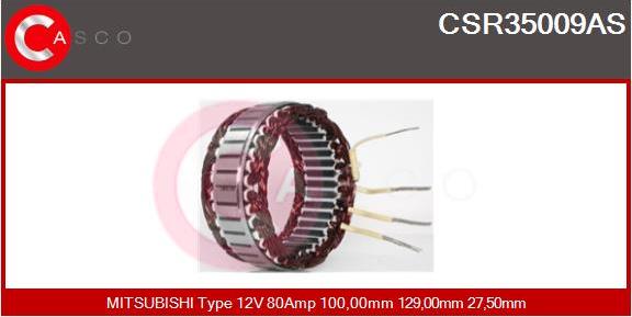 Casco CSR35009AS - Stator, alternateur cwaw.fr