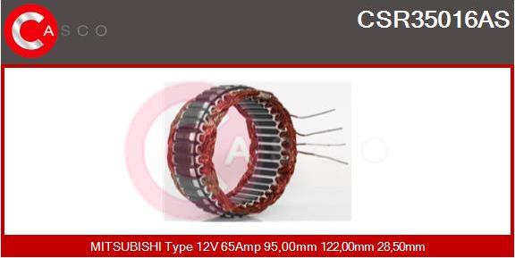 Casco CSR35016AS - Stator, alternateur cwaw.fr