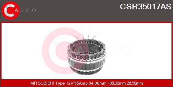 Casco CSR35017AS - Stator, alternateur cwaw.fr