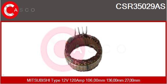 Casco CSR35029AS - Stator, alternateur cwaw.fr