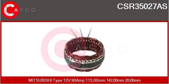 Casco CSR35027AS - Stator, alternateur cwaw.fr