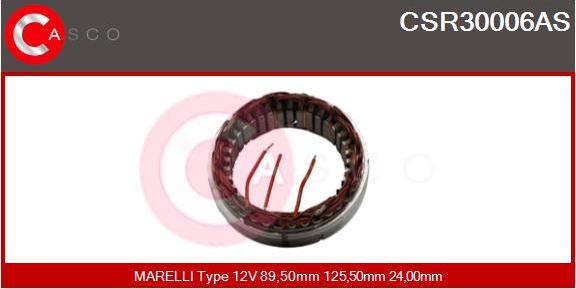 Casco CSR30006AS - Stator, alternateur cwaw.fr