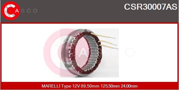 Casco CSR30007AS - Stator, alternateur cwaw.fr