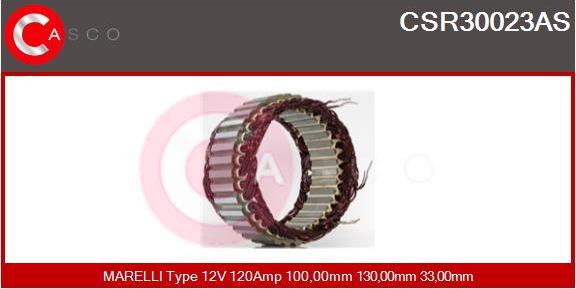 Casco CSR30023AS - Stator, alternateur cwaw.fr