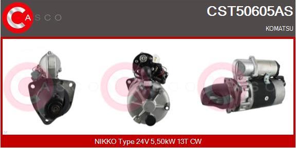 Casco CST50605AS - Démarreur cwaw.fr