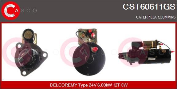 Casco CST60611GS - Démarreur cwaw.fr