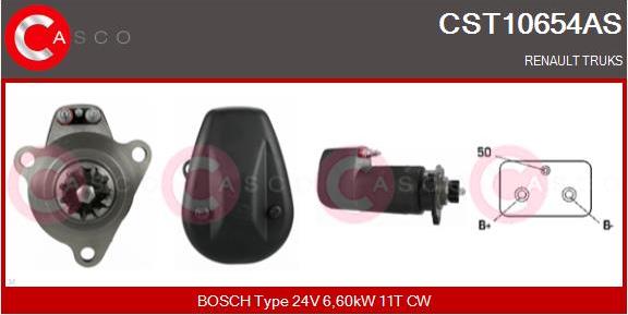 Casco CST10654AS - Démarreur cwaw.fr