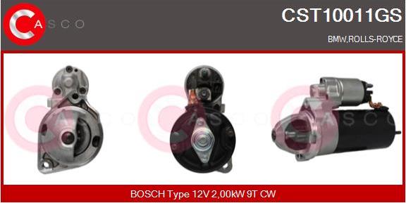 Casco CST10011GS - Démarreur cwaw.fr