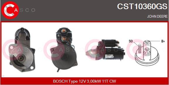 Casco CST10360GS - Démarreur cwaw.fr