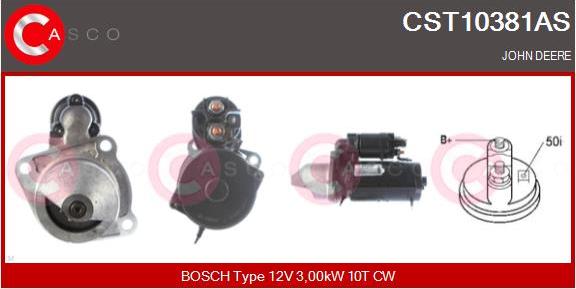 Casco CST10381AS - Démarreur cwaw.fr