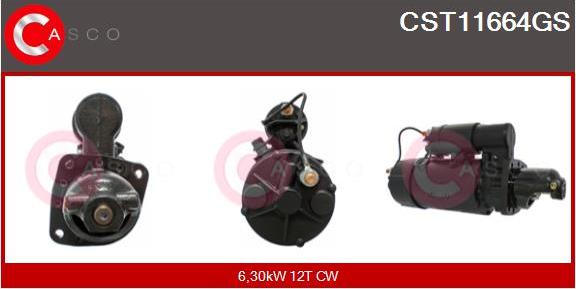 Casco CST11664GS - Démarreur cwaw.fr