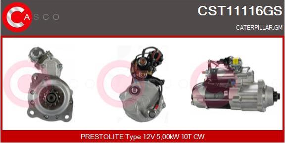 Casco CST11116GS - Démarreur cwaw.fr