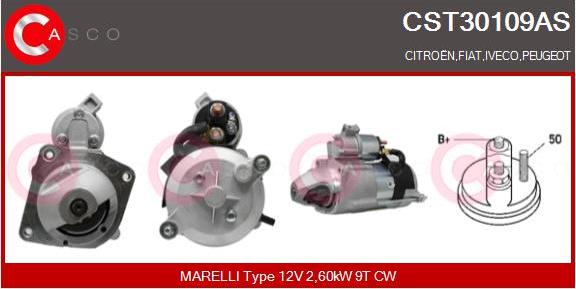 Casco CST30109AS - Démarreur cwaw.fr