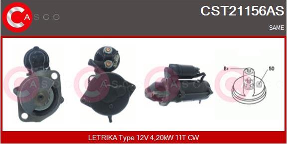 Casco CST21156AS - Démarreur cwaw.fr