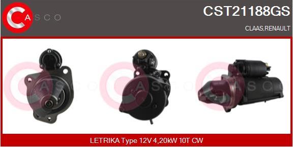 Casco CST21188GS - Démarreur cwaw.fr