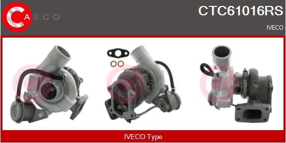 Casco CTC61016RS - Turbocompresseur, suralimentation cwaw.fr