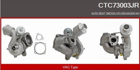 Casco CTC73003JR - Turbocompresseur, suralimentation cwaw.fr