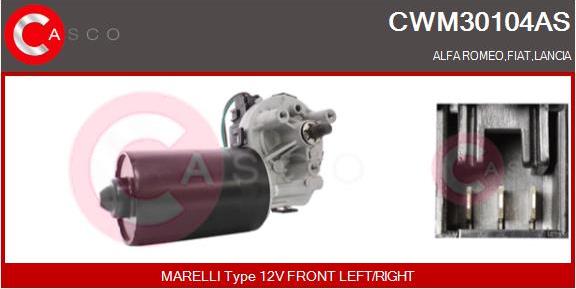 Casco CWM30104AS - Moteur d'essuie-glace cwaw.fr