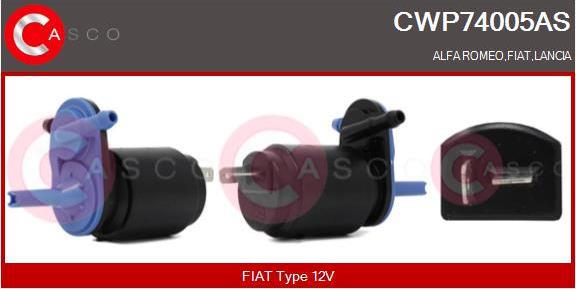 Casco CWP74005AS - Pompe d'eau de nettoyage, nettoyage des vitres cwaw.fr