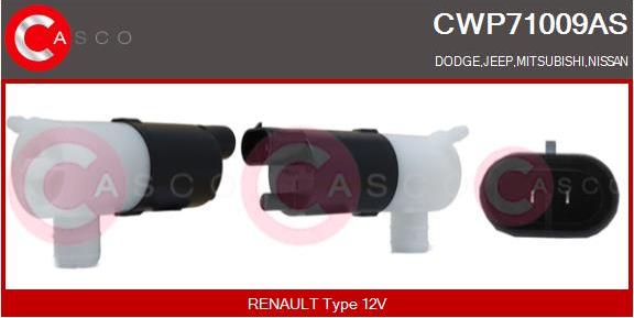 Casco CWP71009AS - Pompe d'eau de nettoyage, nettoyage des vitres cwaw.fr