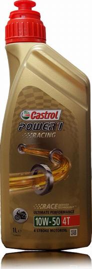 Castrol 10W50 1L POWER 1 RACING 4T - Huile moteur cwaw.fr