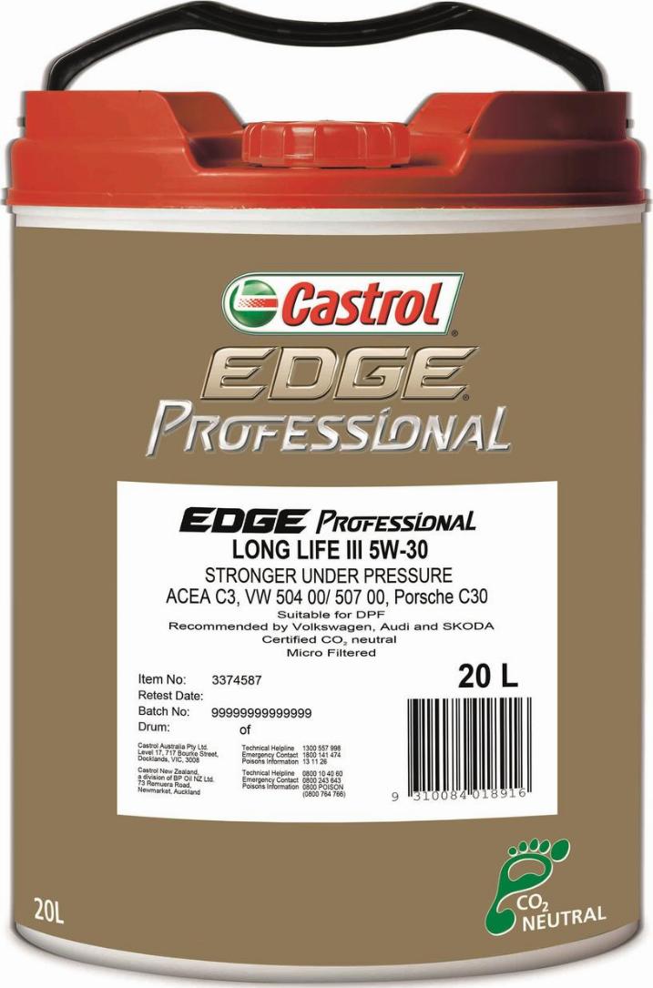 Castrol 3374586 - Huile moteur cwaw.fr