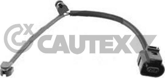 Cautex 461398 - Contact d'avertissement, usure des plaquettes de frein cwaw.fr