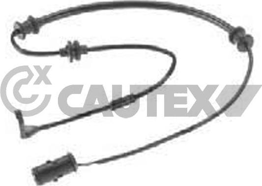 Cautex 482504 - Contact d'avertissement, usure des plaquettes de frein cwaw.fr