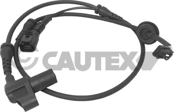 Cautex 755160 - Capteur, vitesse de roue cwaw.fr