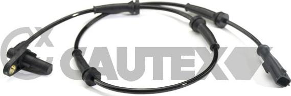 Cautex 755259 - Capteur, vitesse de roue cwaw.fr