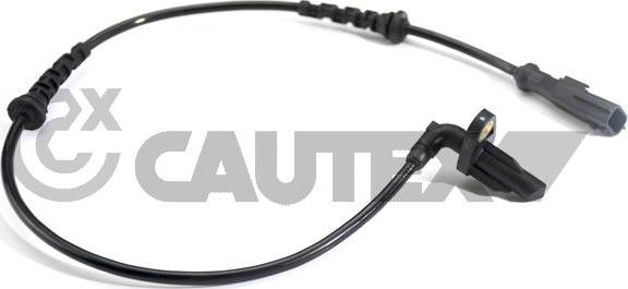 Cautex 755258 - Capteur, vitesse de roue cwaw.fr