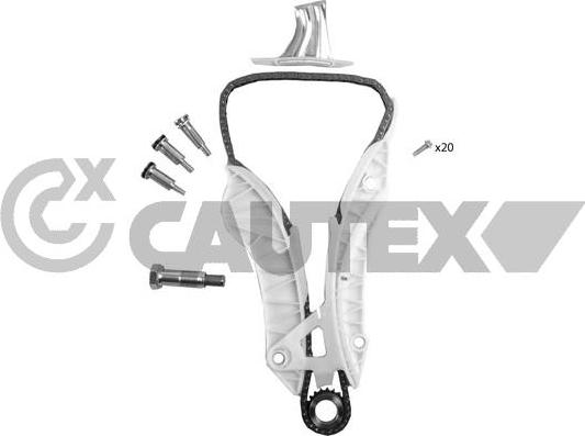 Cautex 752059 - Kit de distribution par chaîne cwaw.fr