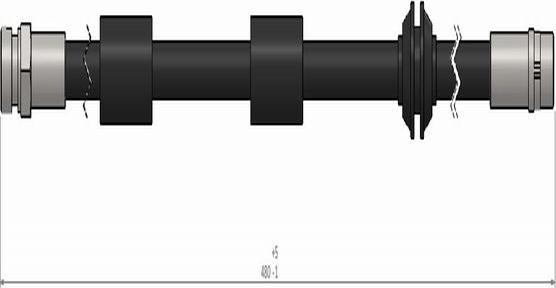 CAVO C900 415A - Flexible de frein cwaw.fr