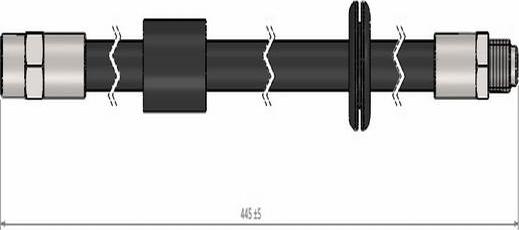 CAVO C900 432A - Flexible de frein cwaw.fr